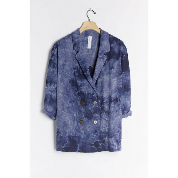 Anthropologie Amadi Shine Linen Blazer - Picture 4 of 13